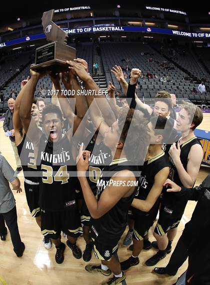 Thumbnail 2 in Bishop Montgomery vs. Woodcreek (CIF State Open Division Final) photogallery.