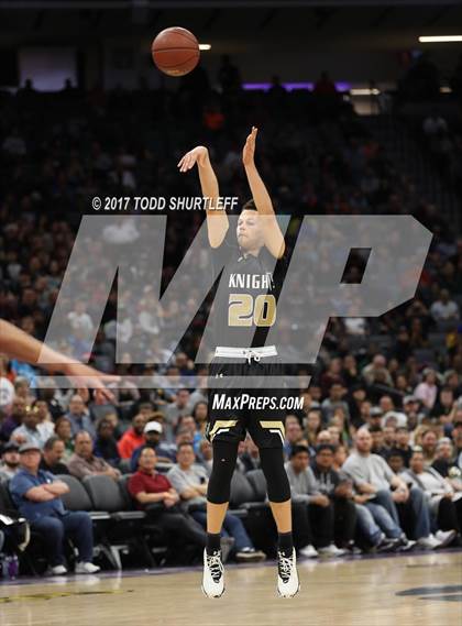 Thumbnail 2 in Bishop Montgomery vs. Woodcreek (CIF State Open Division Final) photogallery.