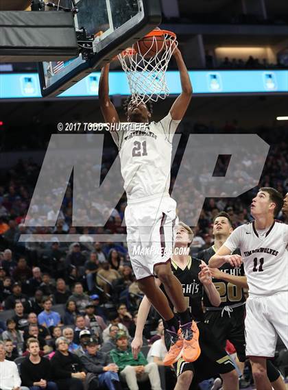 Thumbnail 1 in Bishop Montgomery vs. Woodcreek (CIF State Open Division Final) photogallery.