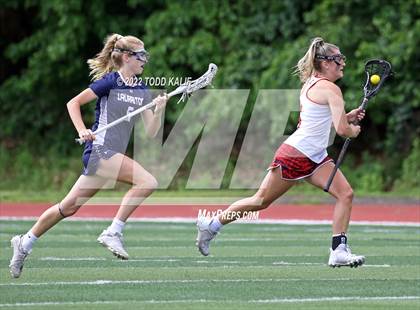 Thumbnail 3 in Lauralton Hall vs. New Fairfield (CIAC Class S Final) photogallery.
