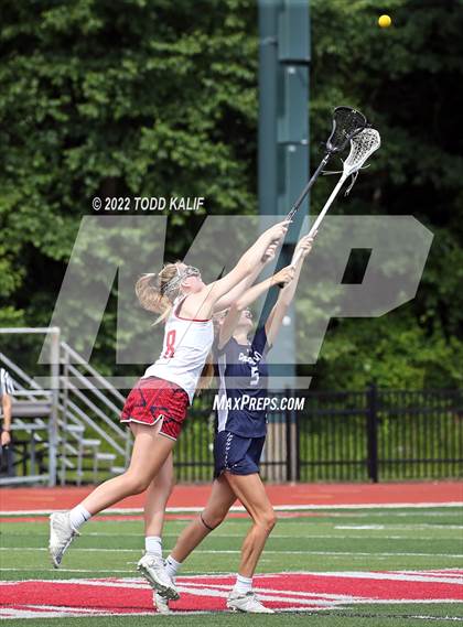 Thumbnail 2 in Lauralton Hall vs. New Fairfield (CIAC Class S Final) photogallery.