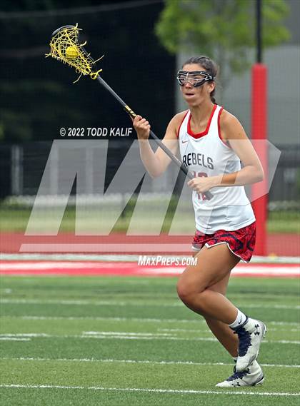 Thumbnail 3 in Lauralton Hall vs. New Fairfield (CIAC Class S Final) photogallery.