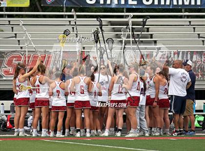 Thumbnail 2 in Lauralton Hall vs. New Fairfield (CIAC Class S Final) photogallery.