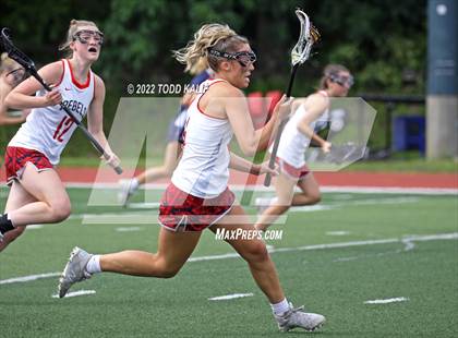 Thumbnail 3 in Lauralton Hall vs. New Fairfield (CIAC Class S Final) photogallery.