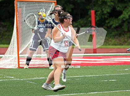 Thumbnail 3 in Lauralton Hall vs. New Fairfield (CIAC Class S Final) photogallery.