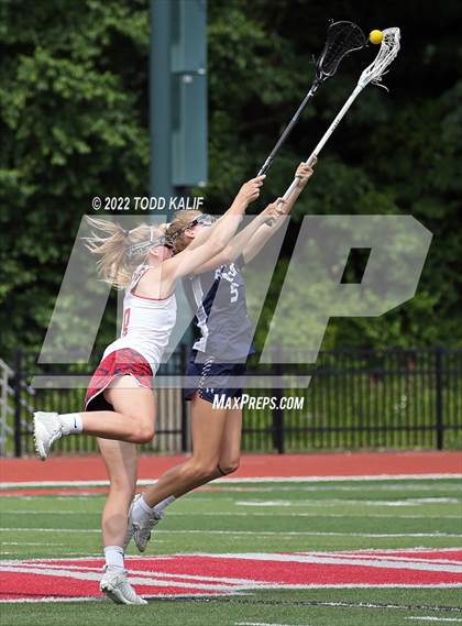 Thumbnail 3 in Lauralton Hall vs. New Fairfield (CIAC Class S Final) photogallery.