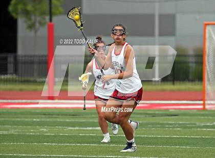 Thumbnail 3 in Lauralton Hall vs. New Fairfield (CIAC Class S Final) photogallery.