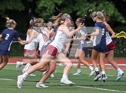 Thumbnail 3 in Lauralton Hall vs. New Fairfield (CIAC Class S Final) photogallery.