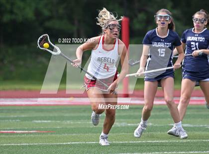 Thumbnail 2 in Lauralton Hall vs. New Fairfield (CIAC Class S Final) photogallery.