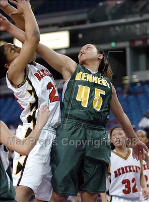 Thumbnail 2 in Kennedy vs. Berkeley (CIF NorCal D1 Final) photogallery.