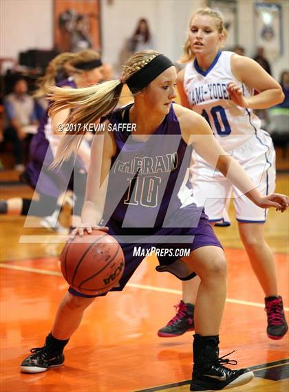 Thumbnail 2 in Cheraw vs. Miami-Yoder photogallery.