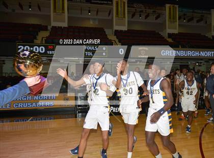 Thumbnail 2 in Greenburgh-North Castle vs. Children's Village (NYSPHSAA Section 1 Class D Final) photogallery.