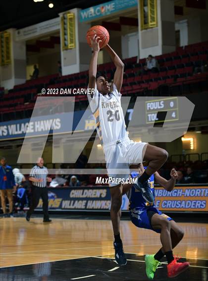 Thumbnail 3 in Greenburgh-North Castle vs. Children's Village (NYSPHSAA Section 1 Class D Final) photogallery.