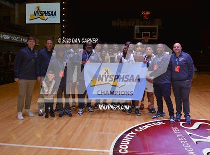 Thumbnail 3 in Greenburgh-North Castle vs. Children's Village (NYSPHSAA Section 1 Class D Final) photogallery.