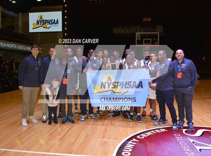 Thumbnail 2 in Greenburgh-North Castle vs. Children's Village (NYSPHSAA Section 1 Class D Final) photogallery.