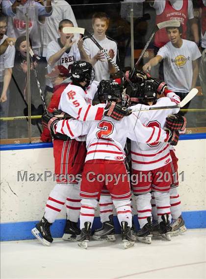 Thumbnail 2 in South Windsor vs. Fairfield Prep (CIAC Division 1 Semifinal) photogallery.