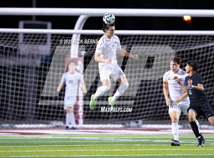 Thumbnail 3 in Grand Oaks vs Mesquite Horn (UIL 6A D2 Soccer Regional Semifinal) photogallery.