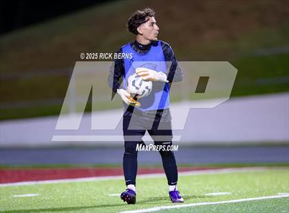 Thumbnail 1 in Grand Oaks vs Mesquite Horn (UIL 6A D2 Soccer Regional Semifinal) photogallery.
