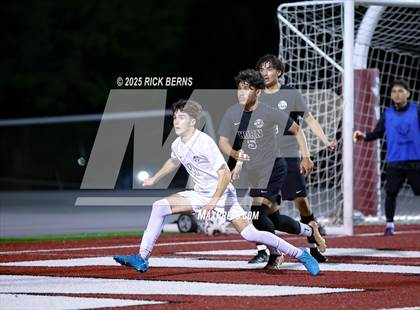 Thumbnail 2 in Grand Oaks vs Mesquite Horn (UIL 6A D2 Soccer Regional Semifinal) photogallery.