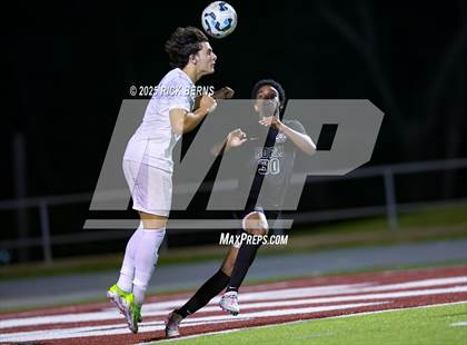 Thumbnail 2 in Grand Oaks vs Mesquite Horn (UIL 6A D2 Soccer Regional Semifinal) photogallery.