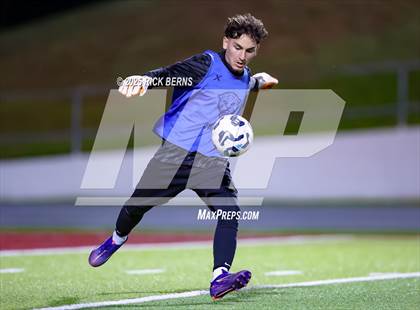 Thumbnail 3 in Grand Oaks vs Mesquite Horn (UIL 6A D2 Soccer Regional Semifinal) photogallery.