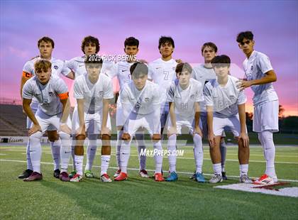 Thumbnail 1 in Grand Oaks vs Mesquite Horn (UIL 6A D2 Soccer Regional Semifinal) photogallery.