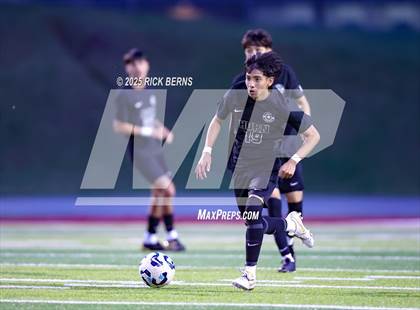Thumbnail 1 in Grand Oaks vs Mesquite Horn (UIL 6A D2 Soccer Regional Semifinal) photogallery.