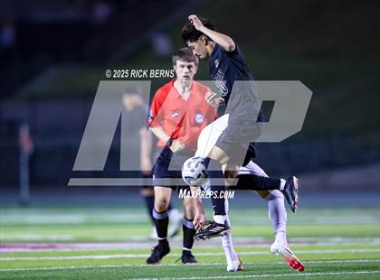 Thumbnail 1 in Grand Oaks vs Mesquite Horn (UIL 6A D2 Soccer Regional Semifinal) photogallery.