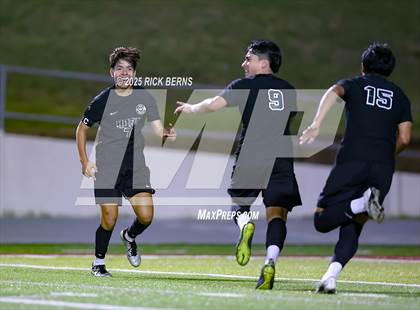 Thumbnail 1 in Grand Oaks vs Mesquite Horn (UIL 6A D2 Soccer Regional Semifinal) photogallery.