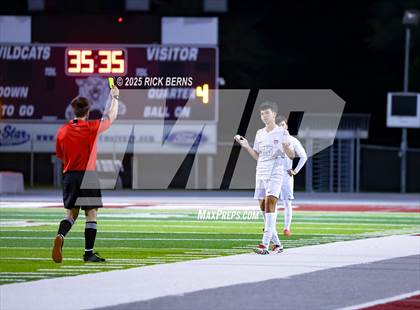 Thumbnail 1 in Grand Oaks vs Mesquite Horn (UIL 6A D2 Soccer Regional Semifinal) photogallery.