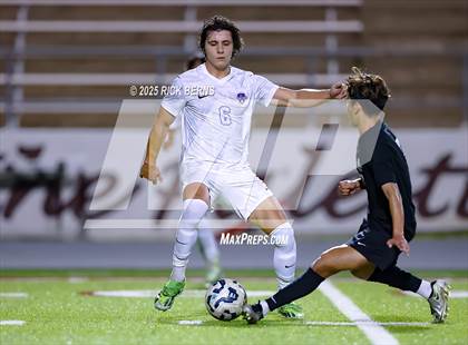 Thumbnail 1 in Grand Oaks vs Mesquite Horn (UIL 6A D2 Soccer Regional Semifinal) photogallery.
