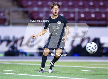 Thumbnail 1 in Grand Oaks vs Mesquite Horn (UIL 6A D2 Soccer Regional Semifinal) photogallery.