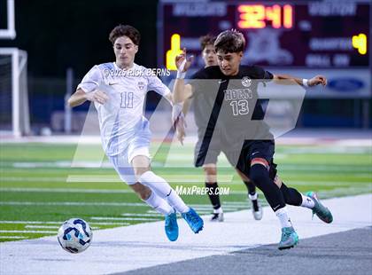 Thumbnail 3 in Grand Oaks vs Mesquite Horn (UIL 6A D2 Soccer Regional Semifinal) photogallery.