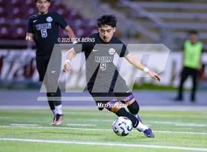 Thumbnail 3 in Grand Oaks vs Mesquite Horn (UIL 6A D2 Soccer Regional Semifinal) photogallery.