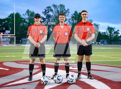 Thumbnail 1 in Grand Oaks vs Mesquite Horn (UIL 6A D2 Soccer Regional Semifinal) photogallery.