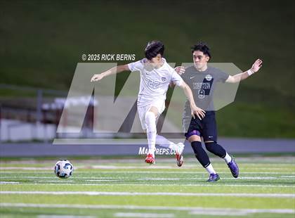 Thumbnail 3 in Grand Oaks vs Mesquite Horn (UIL 6A D2 Soccer Regional Semifinal) photogallery.