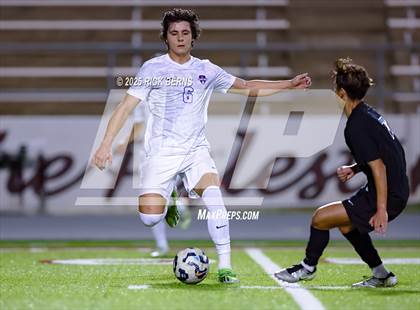 Thumbnail 3 in Grand Oaks vs Mesquite Horn (UIL 6A D2 Soccer Regional Semifinal) photogallery.