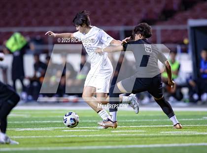 Thumbnail 1 in Grand Oaks vs Mesquite Horn (UIL 6A D2 Soccer Regional Semifinal) photogallery.