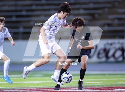 Thumbnail 1 in Grand Oaks vs Mesquite Horn (UIL 6A D2 Soccer Regional Semifinal) photogallery.
