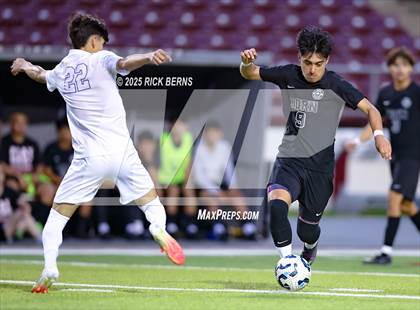 Thumbnail 1 in Grand Oaks vs Mesquite Horn (UIL 6A D2 Soccer Regional Semifinal) photogallery.