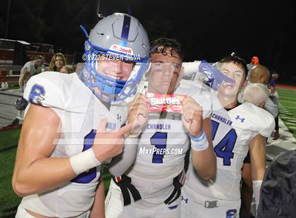 Thumbnail 2 in Chandler vs. Cathedral Catholic (Honor Bowl) photogallery.