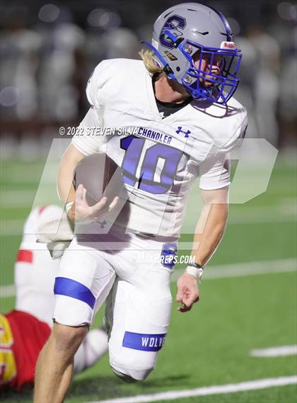 Thumbnail 3 in Chandler vs. Cathedral Catholic (Honor Bowl) photogallery.