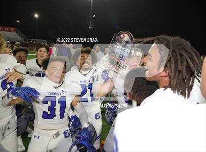 Thumbnail 3 in Chandler vs. Cathedral Catholic (Honor Bowl) photogallery.