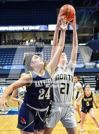Thumbnail 2 in St. Mary Academy-Bay View vs. North Kingstown (RIIL State Final) photogallery.