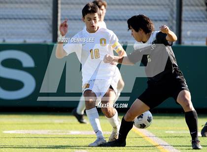 Thumbnail 1 in Archbishop Mitty vs. Bishop O'Dowd (De La Salle Showcase) photogallery.