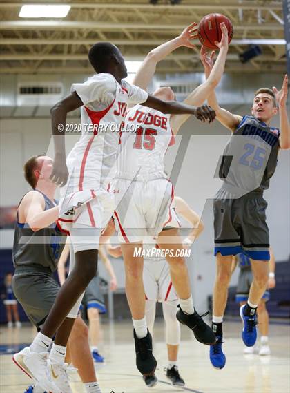 Thumbnail 1 in Carbon vs. Judge Memorial (UHSAA 3A 2nd Round Playoff) photogallery.