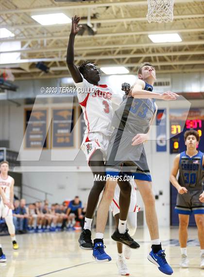 Thumbnail 1 in Carbon vs. Judge Memorial (UHSAA 3A 2nd Round Playoff) photogallery.