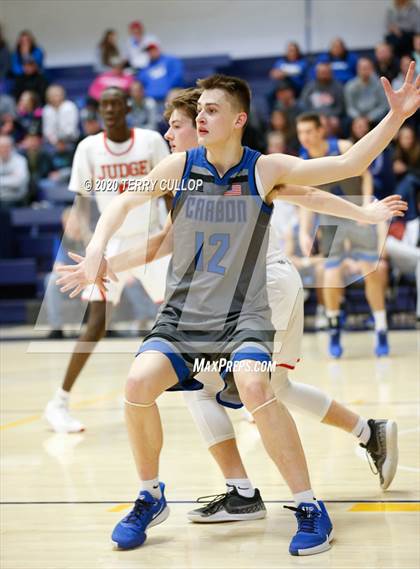 Thumbnail 2 in Carbon vs. Judge Memorial (UHSAA 3A 2nd Round Playoff) photogallery.