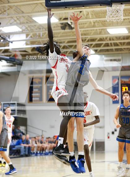 Thumbnail 2 in Carbon vs. Judge Memorial (UHSAA 3A 2nd Round Playoff) photogallery.