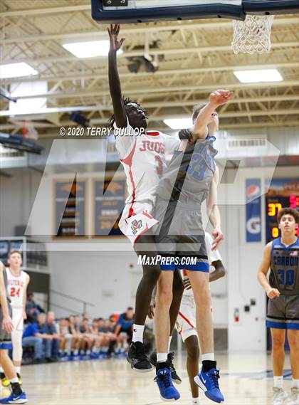 Thumbnail 3 in Carbon vs. Judge Memorial (UHSAA 3A 2nd Round Playoff) photogallery.